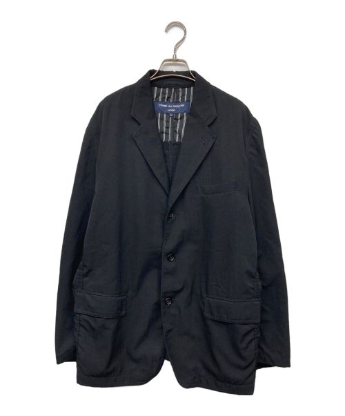 COMME des GARCONS HOMME（コムデギャルソン オム）COMME des GARCONS HOMME (コムデギャルソン オム) パッカリング3Bジャケット ブラック サイズ:Lの古着・服飾アイテム