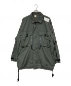 N.HOOLYWOODエヌ ハリウッド）の古着「SHIRT BLOUSON」｜カーキ