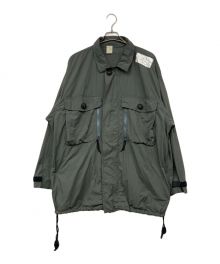 N.HOOLYWOOD（エヌ ハリウッド）の古着「SHIRT BLOUSON」｜カーキ