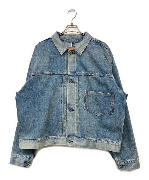 LEVI'S（リーバイス）LEVI'S (リーバイス) SUPER WIDE トラッカージャケット インディゴ サイズ:Lの古着・服飾アイテム