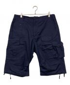 Engineered Garments×BEAMS PLUSエンジニアド ガーメンツ×ビームスプラス）の古着「別注 BDU 3/4 Shorts Poplin」｜ネイビー