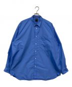 DAIWA PIER39ダイワ ピア39）の古着「TECH REGULAR COLLAR SHIRT L/S SOLID」｜ブルー