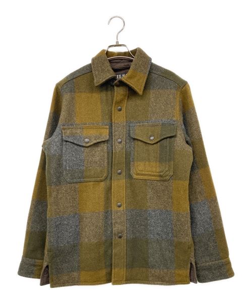 FILSON（フィルソン）FILSON (フィルソン) ウールシャツジャケット ブラウン サイズ:XSの古着・服飾アイテム