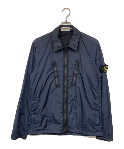 STONE ISLAND（ストーンアイランド）STONE ISLAND (ストーンアイランド) ジップアップジャケット ネイビー サイズ:Mの古着・服飾アイテム