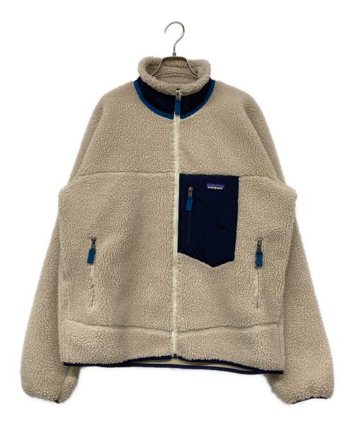 Patagonia（パタゴニア）Patagonia (パタゴニア) Classic Retro-X jacket アイボリー サイズ:Lの古着・服飾アイテム