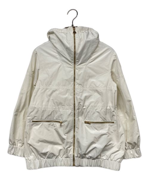 MONCLER（モンクレール）MONCLER (モンクレール) ジップアップジャケット ホワイト サイズ:12の古着・服飾アイテム