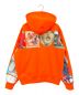 SUPREME (シュプリーム) Spread Zip Up Hooded Sweatshirt オレンジ サイズ:S：28000円