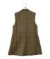 H BEAUTY&YOUTH (エイチ ビューティー&ユース) LOVAT TWEED GILET/ベスト カーキ×ベージュ サイズ:38：15000円