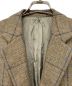 中古・古着 H BEAUTY&YOUTH (エイチ ビューティー&ユース) LOVAT TWEED GILET/ベスト カーキ×ベージュ サイズ:38：15000円