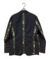 COMME des GARCONS HOMME (コムデギャルソン オム) カモフラージュ切替テーラードジャケット ブラック サイズ:S：14000円