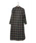 AURALEE (オーラリー) SUPER LIGHT WOOL CHECK ONE-PIECE ブラウン×グリーン サイズ:1：18000円