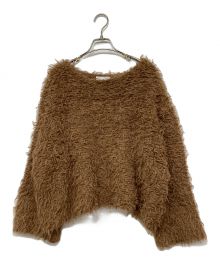 CLANE（クラネ）の古着「BEAR HAND KNIT TOPS」｜ブラウン