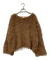 CLANE（クラネ）の古着「BEAR HAND KNIT TOPS」｜ブラウン