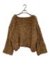 CLANE (クラネ) BEAR HAND KNIT TOPS ブラウン サイズ:2：8000円