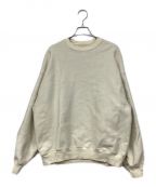 blurhms ROOTSTOCKブラームスルーツストック）の古着「Soft & Hard Sweat Crew-neck/スウェット」｜ベージュ