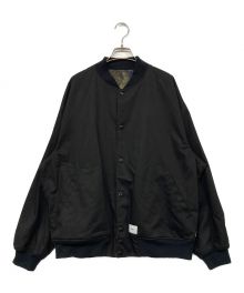 WTAPS（ダブルタップス）の古着「2024SS TEAM / JACKET / CTPL. TWILL. PRTC」｜ブラック×カーキ