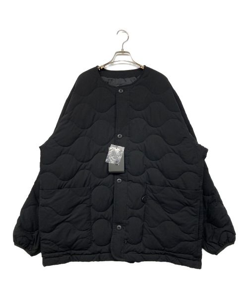 DAIWA PIER39（ダイワ ピア39）DAIWA PIER39 (ダイワ ピア39) TECH QUILT DOWN LINER CARDIGAN ブラック サイズ:XLの古着・服飾アイテム