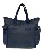 PORTERポーター）の古着「FORCE  2WAY TOTE BAG/フォース2WAYトートバッグ」｜ネイビー