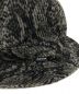 Supreme (シュプリーム) Snakeskin Corduroy Bell Hat/スネークスキンコーデュロイベルハット グレー サイズ:SMALL/MEDIUM：6000円