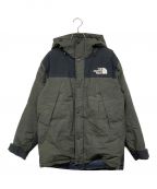 THE NORTH FACEザ ノース フェイス）の古着「MOUNTAIN DOWN JACKET」｜カーキ