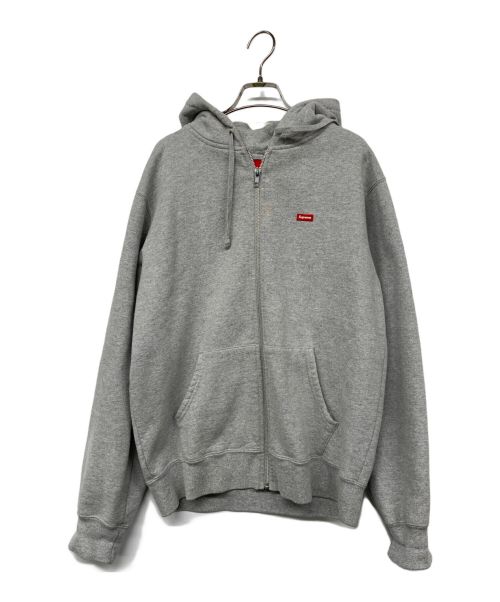 SUPREME（シュプリーム）SUPREME (シュプリーム) Small Box Zip Up Hooded Sweatshirts グレー サイズ:Ｍの古着・服飾アイテム