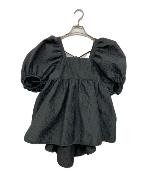 CECILIE BAHNSEN（セシリーバンセン）CECILIE BAHNSEN (セシリーバンセン) ALMA BLOUSE ブラック サイズ:US4の古着・服飾アイテム