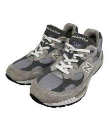 NEW BALANCE（ニューバランス）の古着「M992GR/ローカットスニーカー」｜グレー