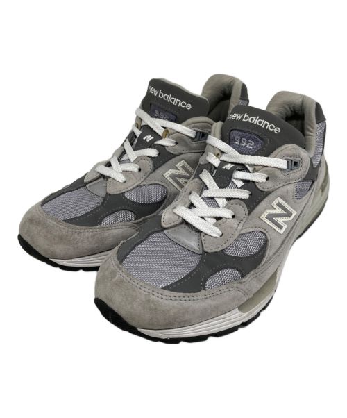 NEW BALANCE（ニューバランス）NEW BALANCE (ニューバランス) M992GR/ローカットスニーカー グレー サイズ:26.5の古着・服飾アイテム