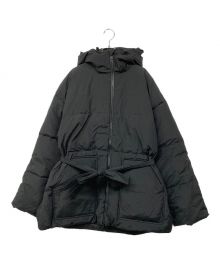 F/CE.（エフシーイー）の古着「RECYCLED DOWN HOOD BLOUSON/リサイクル ダウン フード ブルゾン」｜ブラック