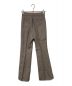 MADISON BLUE (マディソンブルー) FLARE SLACKS CHECK ブラウン サイズ:00(XS)：10000円