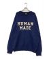 HUMAN MADE（ヒューマンメイド）の古着「BEAR RAGLAN KNIT」｜ネイビー