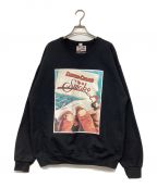 WACKO MARIAワコマリア）の古着「UP IN SMOKE L/S PRINT SWEAT」｜ブラック