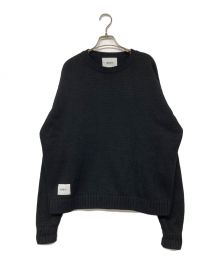 WTAPS（ダブルタップス）の古着「CREW NECK 02 /SWEATER」｜ブラック