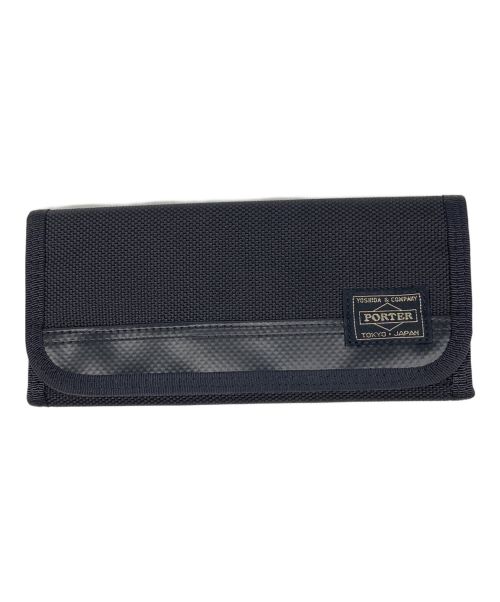 PORTER（ポーター）PORTER (ポーター) 長財布/LONG WALLET ブラックの古着・服飾アイテム