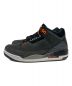 NIKE (ナイキ) Air Jordan 3 Retro グレー×オレンジ サイズ:US9：11000円