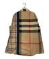 BURBERRY LONDON (バーバリーロンドン) ロゴパッチワークノバチェックシャツ ベージュ サイズ:M：25000円