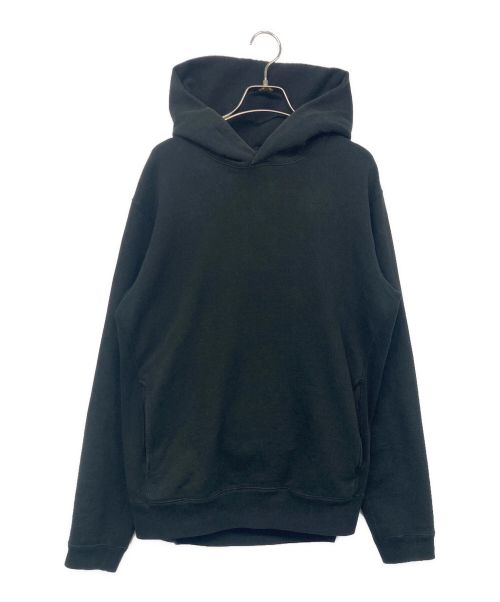 nonnative（ノンネイティブ）nonnative (ノンネイティブ) DWELLER HOODY COTTON SWEAT OVERDYED/プルオーバーパーカー ブラック サイズ:1の古着・服飾アイテム