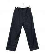 MHLエムエイチエル）の古着「WOOL COTTON DRILL PANTS/ウールコットンドリルパンツ」｜グレー