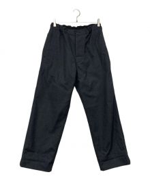 MHL（エムエイチエル）の古着「WOOL COTTON DRILL PANTS/ウールコットンドリルパンツ」｜グレー