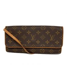 LOUIS VUITTON（ルイ ヴィトン）の古着「モノグラム ポシェットツインGM」｜ブラウン