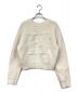 HER LIP TO（ハーリップトゥ）の古着「H Boa Logo Knit Pullover」｜ベージュ