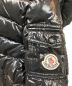 中古・古着 MONCLER (モンクレール) MOKA ダウンコート ブラック サイズ:8　130cm：15000円