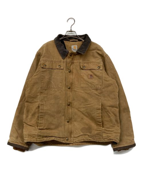 CarHartt（カーハート）CarHartt (カーハート) ダックジャケット ベージュ サイズ:Lの古着・服飾アイテム