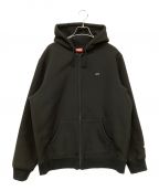 SUPREMEシュプリーム）の古着「WINDSTOPPER Zip Up Hooded Sweatshirt」｜ブラック