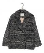 HER LIP TOハーリップトゥ）の古着「Hemingway Check Tweed Jacket」｜ブラック