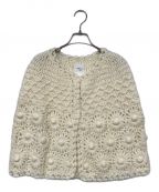 Ameriアメリ）の古着「HAND KNIT FLOWER BOLERO」｜ベージュ