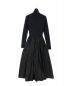 josemoon (ジョゼムーン) ZIP UP DOCKING KNIT DRESS/ジップアップドッキングニットドレス ブラック サイズ:F：10000円