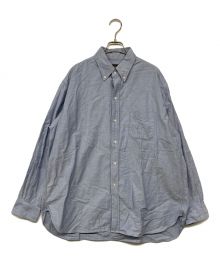 PALACE×BEAMS PLUS（パレス×ビームスプラス）の古着「BUTTON DOWN SHIRTS/ボタンダウンシャツ」｜ブルー