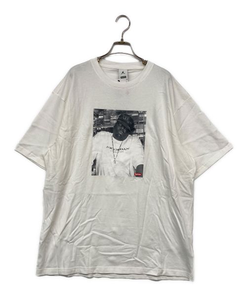 JORDAN（ジョーダン）JORDAN (ジョーダン) Supreme (シュプリーム) Jordan Biggie S/S Top/半袖Tシャツ ホワイト サイズ:XLの古着・服飾アイテム