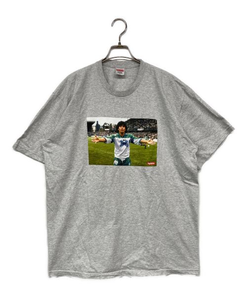 SUPREME（シュプリーム）Supreme (シュプリーム) 2024SS Maradona Tee マラドーナTシャツ グレー サイズ:XLの古着・服飾アイテム